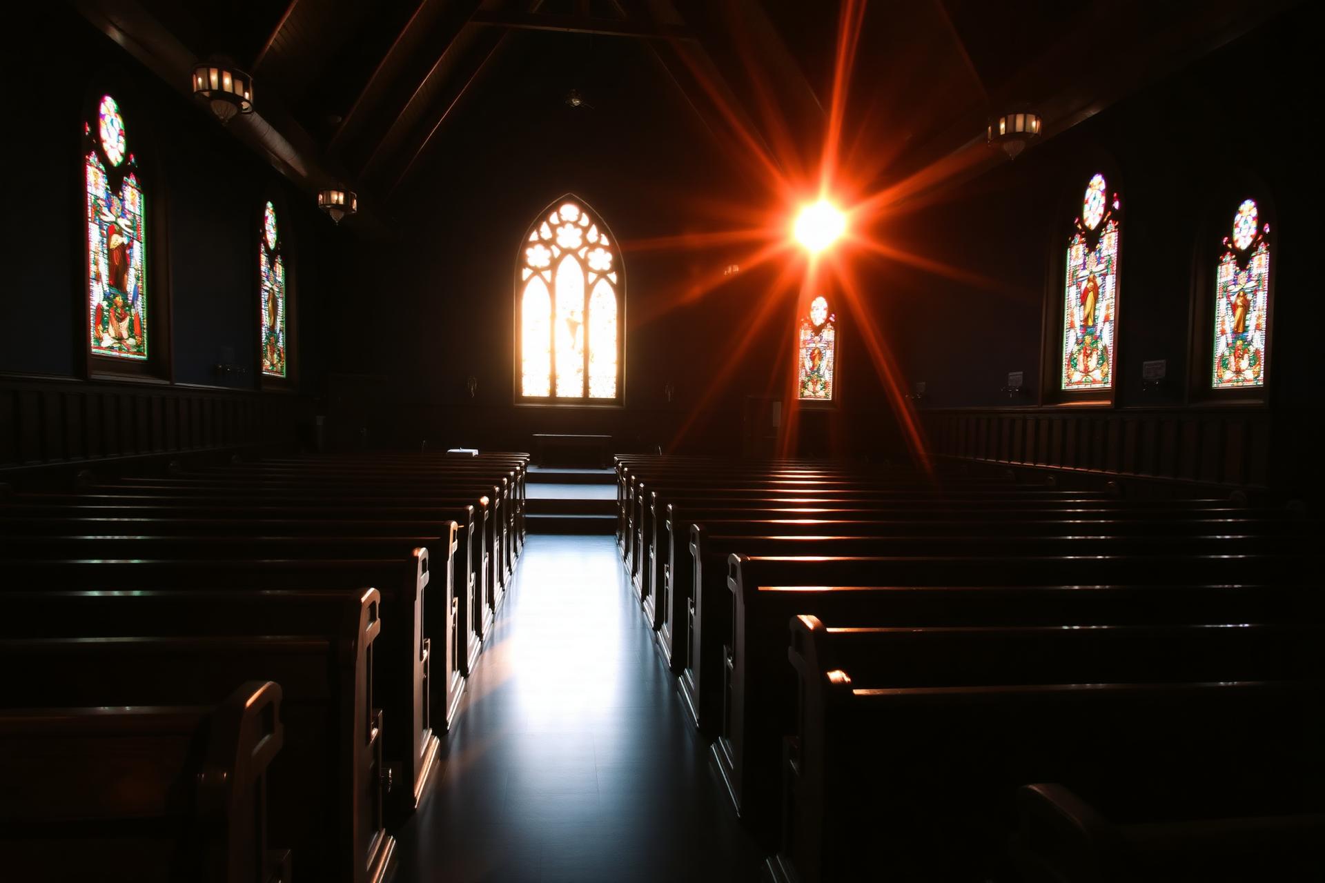 Interior da igreja